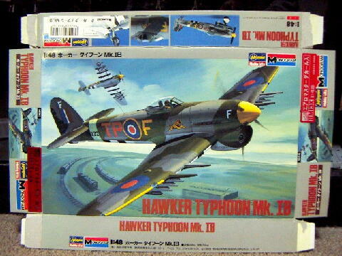 Hasegawa/Monogram@1/48@HAWKER@TYPHOON@Mk.TB